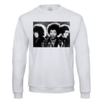 Sweat Shirt Homme The Jimi Hendrix Experience Rock 70's Vintage Groupe