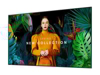 Samsung Qh98c - 98" Diagonal Klass (97.5" Visbar) - Qhc Series Led-Bakgrundsbelyst Lcd-Skärm - Digital Skyltning - Tizen Os - 4K Uhd (2160P) 3840 X 2160 - Skiffersvart