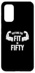 Coque pour Galaxy S20 Fun Putting the Fit in Fifty 50th Birthday 1974 Workout Desi