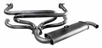 Empi 00-3312 avgasrör 1 1/2" med quietpack dämpare