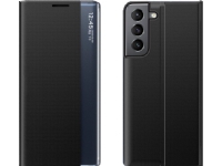 Hurtel New Sleep Case flip cover med ståfunktion Samsung Galaxy S22+ (S22 Plus) svart