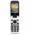 NEW Doro 6620 3G 2.8'' Mobile Phone Unlocked Sim-Free - Black/White