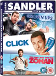 - Adam Sandler Triple Collection Click / Grown Ups You Don't Mess With The Zohan DVD