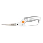 Fiskars Softgrip All-Purpose Scissors, Stainless Steel, White/Orange, 26 cm