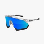 Scicon Aeroshade XL cykelglasögon crystal/multimirror blå