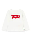 Levi's Kids l/s Batwing Tee Baby Girls, White, 6 Months