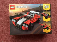 LEGO Creator 3in1 Sports Car (31100) - NEW/BOXED/SEALED