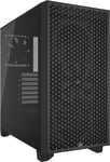 CORSAIR 3000D AIRFLOW Mid-Tower PC Case – 3-Pin Fans – Four-Slot GPU Black