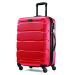 Samsonite Omni Pc Hardside Expandable Luggage, Red, 3-Piece Set (20/24/28), Omni Pc Hardside Expandable Luggage with Spinner Wheels