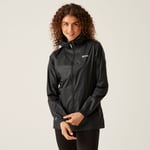 Regatta Women's Lightweight Pack-It Iii Waterproof Jacket Black, Size: 16