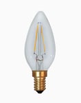 Decoration LED Klar filament Mignon E14 2100K 1,5W (15W)