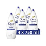 Dove Crème de Douche Nutrition Intense 4 x 750 ml