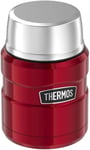 Thermos 184807 Stainless King Food Flask, Cranberry Red, 0.47 L Red 