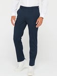 Jack & Jones Jack &amp; Jones Premium Stretch Slim Fit Trouser - Navy, Navy, Size 46, Men