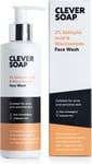 Clever Soap 2% Salicylic Acid & Niacinamide Face Wash - Blemish Control for Oily
