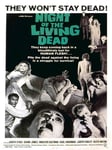 onthewall Night of the Living Dead Movie Poster Art Print 40x30cm (MSP0005), White