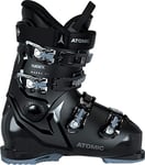 ATOMIC Hawx Magna 85W Ski Boots - Size 25/25.5 - Alpine Ski Boots for Women in Black/Denim/Silver - 102 mm Wide Fit - Sturdy Prolite Construction - Memory Fit for Precise Fit