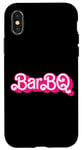 iPhone X/XS BarBQ Pink Retro Funny Barbecue Classic Girl Grilling Gear Case