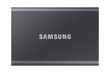 Samsung Bærbar SSD T7 USB 3.2 1TB (Grå)