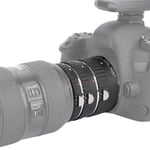 ZJCHAO bague d'objectif macro pour Nikon Meike Auto Focusing Macro Extension Lens Adaptateur Tube Anneaux Set pour Canon EF / EF-S