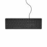 Dell Multimedia USB-A Keyboard-KB216 - UK (QWERTY) - Black Single
