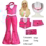 Mode Barbi Kostymer För Vuxen Fest Dam Rollspel Kläder för tjejer Förälder-barn Outfit Cosplay Barbie Princess Kläder Sets 04 Kids (150-160cm)