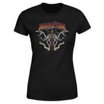 Jurassic Park Raptor Twinz Women's T-Shirt - Black - 3XL