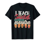 Espanol I Teach The Smartest Cookies, Maestra Christmas T-Shirt