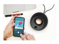 Creative Pebble V3 - Högtalare - för persondator - 2.0-kanals - trådlös - Bluetooth - USB - 8 Watt (Total) - svart