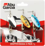 Abu Garcia Droppen Bugga 5 cm [7 g] blandade färger 3-pack