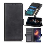 GARITANE Leather Flip Case for Sony Xperia 5 II,Slim Cover Notebook Premium Wallet with Kickstand Card Slots Side Magnetic Closure(Black)