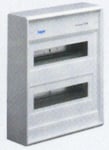 Hager VA24N Kapsling med dörr, IP30 2 x 12 moduler