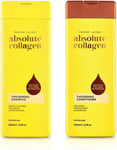 Thickening Collagen Complex Shampoo and Conditioner Set 500Ml - for Thin & Fin