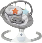 BABABING | Electric Baby Bouncer Hub Swing with Bluetooth Digital Display |... 
