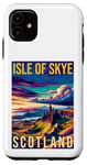 iPhone 11 Isle of Skye Scotland The Storr Travel Poster Case