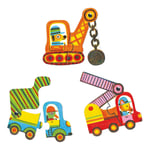 Djeco - Puzzle Duo, Articulo vehicles