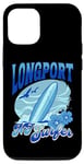 iPhone 12/12 Pro New Jersey Surfer Longport NJ Surfing Beach Sand Boardwalk Case