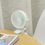 Portable Mini Fan 2 Speed Adjustable Fans Home Office Desk Travel USB Charging Handheld Air Cooler Clip Fan Desktop Table Fan 15x17cm-Clip_Fan