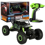RC-bil Rock Crawler HB 2,4GHz 1:18 grön