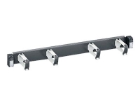 LexCom VDIG188141 Patchcord Guiding Panel - Kabelhållare för rack - ljusgrå, mörkgrå, RAL 7035, RAL 7016 - 1U - 19