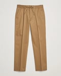 Tiger of Sweden Tannen Cotton Drawstring Trousers Beige