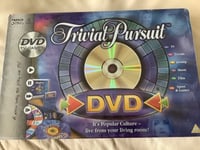 Trivial Pursuit Board Game DVD TV Trends Gossip Music Film Sports SEALED Parker