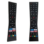 FOXRMT Replacement JVC Remote Control for JVC Smart TV Remote RM-C3338 LT-24C680 LT-32C695 LT-40C790 LT-43C795 LT-49C790 and More JVC Bush TV Remote Controls- No Setup Required