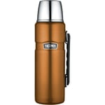 Thermos 1.2L Stainless Steel Copper Hot Cold Flip Lid Travel Flask with Handle