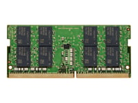 HP - DDR4 - module - 32 Go - SO DIMM 260 broches - 3200 MHz / PC4-25600 - 1.2 V - mémoire sans tampon - non ECC - promo - pour Workstation Z2 Mini G5