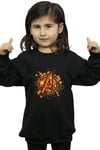 Avengers Assemble Halloween Spider Logo Sweatshirt