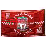 Liverpool Flaggbanderoll 3X4.7Fot England Premier Fotboll Soccer Flagga Sjal