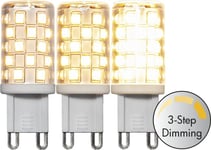 G9 Halo 3 Stegs Dimmer 4W 2700k 500lm LED-Lampa
