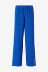 Selected FEMME - Byxor slfTinni-Relaxed MW Wide Pant - Blå