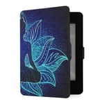 Case for Kindle Paperwhite 1 2 3 Case, Chakra Concept Inner Love Light Peace Pu Leather Case Cover With Smart Auto Wake Sleep For Amazon Kindle Paperwhite（fits 2012, 2013, 2015 Versions)